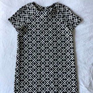 ZARA | Women’s short sleeve dress | Color: B&W